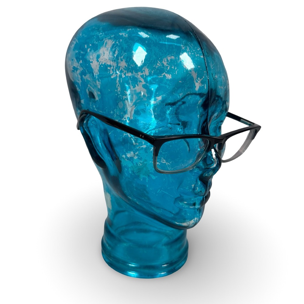 Robert Mitchel RM 8001 Black Fade Rectangular Eyeglasses Frames 54-18-145 Gray